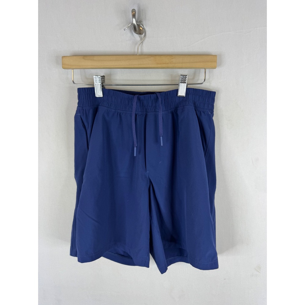 Lululemon Pace Breaker Navy Blue Athletic Training Shorts Mens Small